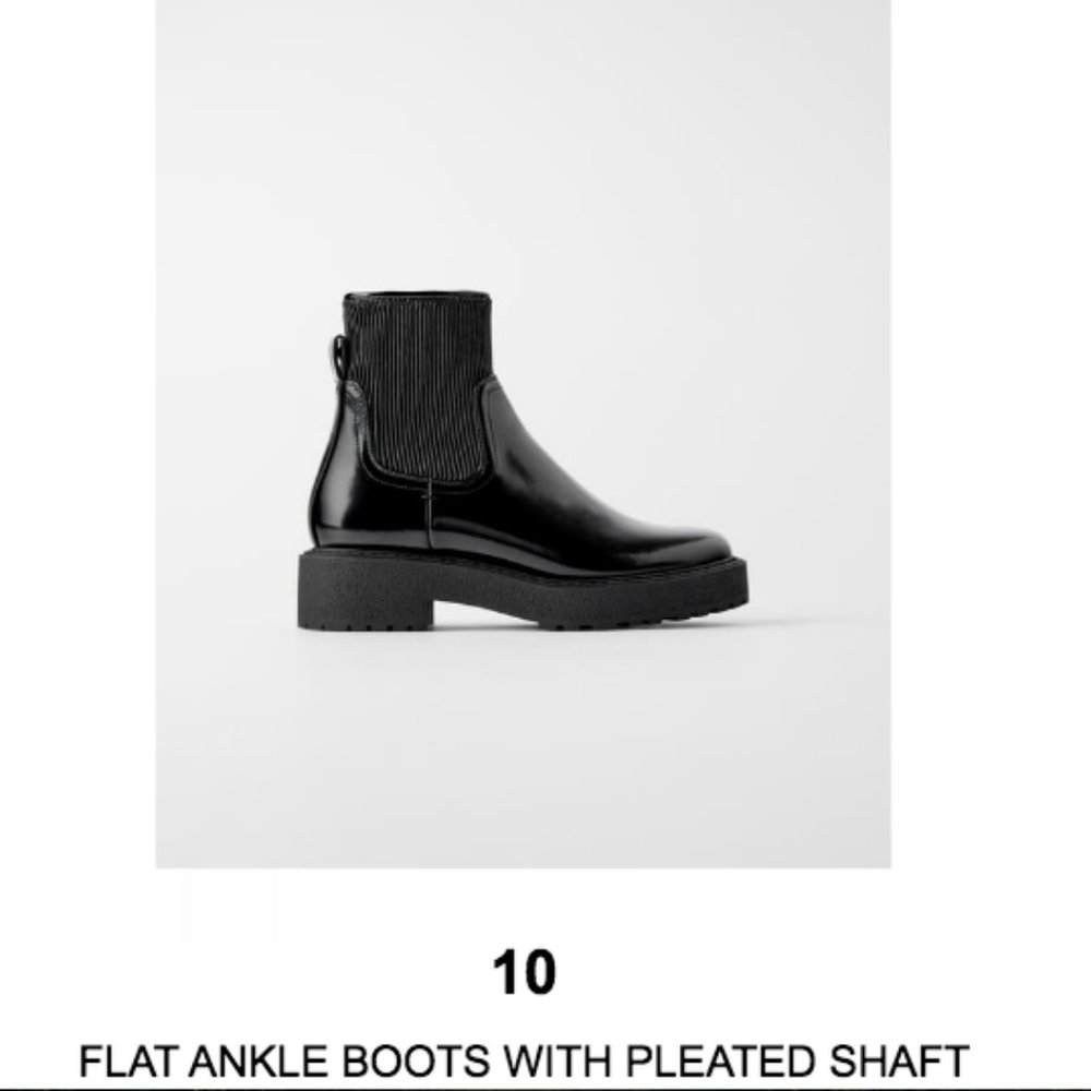 Chunky Black Zara Boots